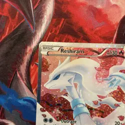 Reshiram RC22/RC25 Full Art Legendary Treasures Radiant Collection Holo Pokemon - Image 3