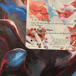 Reshiram RC22/RC25 Full Art Legendary Treasures Radiant Collection Holo Pokemon - Image 5