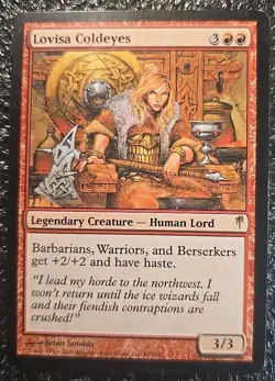 Magic the Gathering Lovisa Coldeyes 90/155 Coldsnap 2006 LP - Image 2