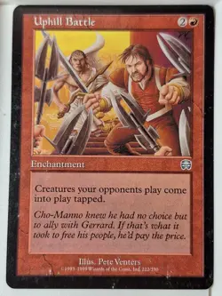 Uphill Battle - Mercadian Masques - Magic the Gathering MTG Nice! - Image 1