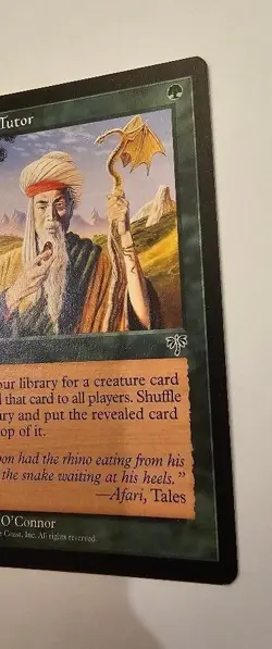 MTG - Worldly Tutor -Tempest NM LT#139 - Image 4