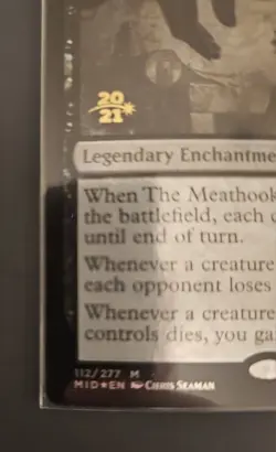 Mtg The Meathook Massacre. Prerelease Stamped Foil. Near Mint Condition - Image 3