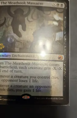 Mtg The Meathook Massacre. Prerelease Stamped Foil. Near Mint Condition - Image 5