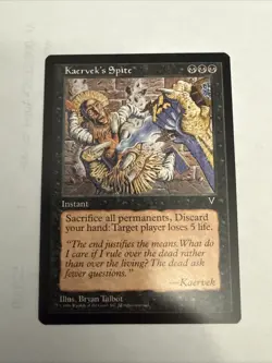 3x MTG Kaervek's Spite Visions Set Magic The Gathering - Image 3