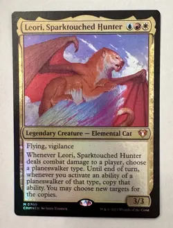 x1 Leori, Sparktouched Hunter - Foil M MTG Commander Masters M/NM, English - Image 1