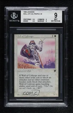 Wall of Caltrops Magic: Legends BGS 9 MINT 1994 - Image 1
