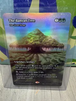 MTG The Banyan Tree The Great Henge Borderless Avatar: The Last Airbender Foil - Image 1