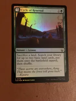 Cycle of Renewal #170 (Foil) (LP) TLA Magic MTG - Image 1