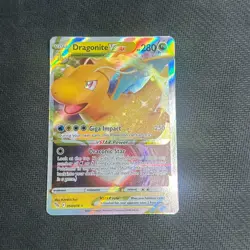 Pokemon TCG Dragonite Vstar Pokemon Go 050/078 Holo Ultra Rare - Image 1