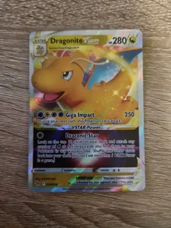 Pokemon TCG Dragonite Vstar Pokemon Go 050/078 Holo Ultra Rare - Image 1