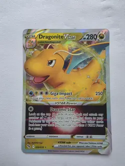 Pokemon Dragonite VSTAR 050/078 Pokemon GO Holo - Image 1