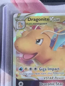 Dragonite Vstar 050/078 Pokemon Go Holo Ultra Rare Pokemon Card SWSH Pokemon Tcg - Image 5