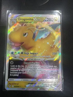 Pokemon TCG Dragonite Vstar Pokemon Go 050/078 Holo Ultra Rare - Image 1