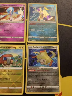9 Radiant Pokemon Card Lot Alakazam, Jirachi, Eternatus, Gardevoir, Steelix MINT - Image 3