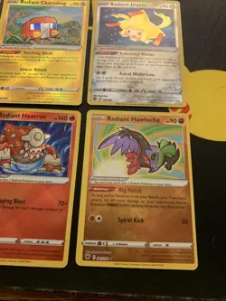 9 Radiant Pokemon Card Lot Alakazam, Jirachi, Eternatus, Gardevoir, Steelix MINT - Image 5