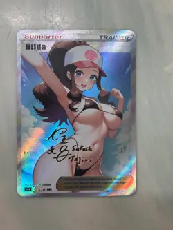 Pokemon Waifu Trainer Foil Goddess Story Waifu Card Girl Holo Anime Super - Image 1