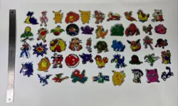 48x Pokemon Sticker Rare Vintage Vending Machine Holo Art Nostalgia Collection - Image 2