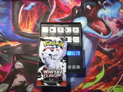 Very Heavy! 22.86g Pokemon TCG SV10.5 White Flare Booster Pack Sealed! - Image 1