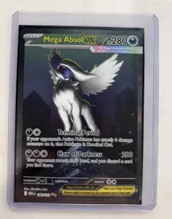 Pokemon: Mega Absol EX 180/132 Special Illustration Rare Mega Evolution tcg - Image 1
