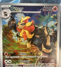 Pokemon TCG Pyroar 200/193 Sv02: Paldea Evolved Holo NM - Image 2