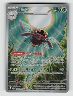 Pokemon - Ninjask - 137/132 ME01: Mega Evolution - Illustration Rare - NM - Image 1