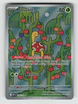 Pokemon - Shuckle - 136/132 ME01: Mega Evolution - Illustration Rare - NM - Image 1