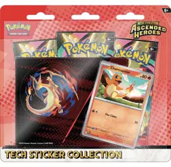 Presale! Pokemon TCG Mega Evolution Ascended Heroes Tech Sticker Collection- Red - Image 1