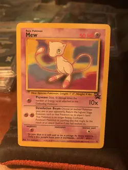 Pokemon TCG Black Star Promo 8 - Mew - Non-Holo H1(6) - Image 1