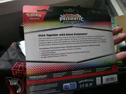 Pokemon TCG Prismatic Evolutions Tech Sticker Collection NEW Sealed Leafeon - Image 2