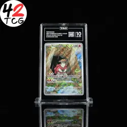 TAG Gem Mint 10 Turtonator 146/142 Pokemon Stellar Crown SCR EN - Image 1