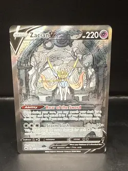 Pokemon TCG Crown Zenith: Galarian Gallery Zacian v GG48/GG70 - Image 2