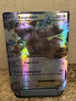 Pokemon TCG Kangaskhan 78/106 EX Flashfire Full Art Holo Ultra Rare 2014 MP - Image 1