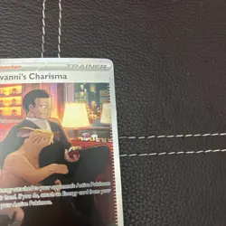 Pokemon TCG - Giovanni's Charisma - 204/165 - Scarlet & Violet: 151 - NM SIR - Image 2