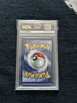 1999 POKEMON GAME 10 MEWTWO-HOLO SHADOWLESS PSA 5 - Image 2