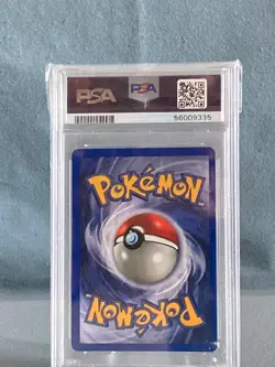 1999 POKEMON GAME #10 MEWTWO-HOLO PSA 8 - Image 2