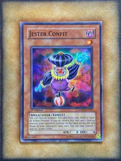 Yugioh Jester Confit ANPR-EN009 Super Rare 1st Ed LP - Image 1