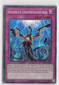Structure Deck: Cyber Strike Super Rare SDCS-EN036 Infinite Impermanence - Image 1