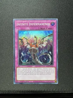 Yugioh Infinite Impermanence SDCS-EN036 Super Rare NM - Image 4