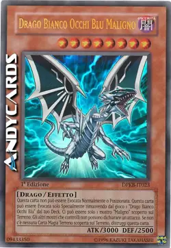 DRAGO BIANCO OCCHI BLU MALIGNO • Ultra R • DPKB IT023 • 1Ed • Yugioh! ANDYCARDS - Image 1