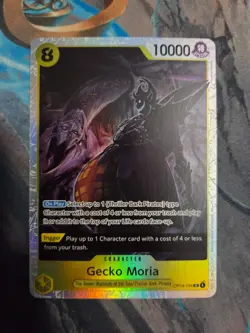 Gecko Moria SR The Azure Sea's Seven OP14-104 NM One Piece - Image 1