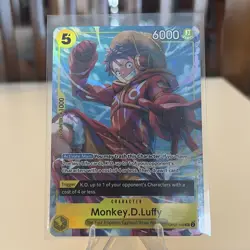 2025 One Piece—Monkey.D.Luffy #OP07-109 Illustration Box Vol. 3—Super Rare Foil - Image 1