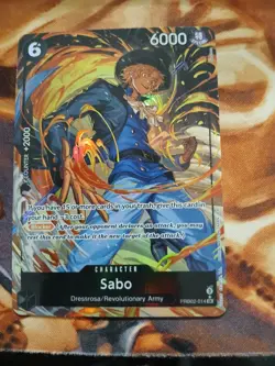 Sabo - PRB02-014 (Alternate Art)PRB02-014 Premium Booster -The Best- Vol. 2 Foil - Image 1