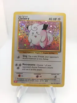 Pokemon TCG - Clefairy 013/034 Holo Rare - CLC Pokemon Classic - NM - Image 1