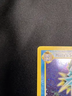 Pokemon TCG Misty's Seadra 009/132 Gym Heroes Holo With Swirl NM- LP - Image 5