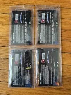 Lot of 4 Pokemon TCG Shining Fates Booster Packs, New, Sealed - Image 2