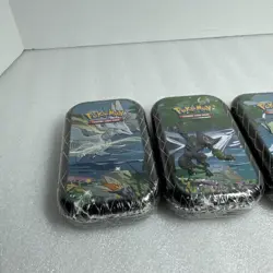 Pokemon TCG - Shining Fates Mini Tin - Lot Of 4 (SEALED) - Image 2