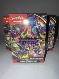 Pokemon TCG: Phantasmal Flames Factory Sealed Booster Bundle Box FREE SHIPPING - Image 3