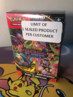 Pokemon TCG: Phantasmal Flames Factory Sealed Booster Bundle Box - Image 3