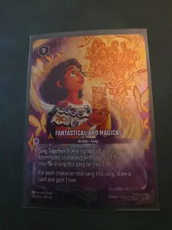 Disney Lorcana Fantastical and Magical Enchanted 212/204 Reign of Jafar Holo - Image 1