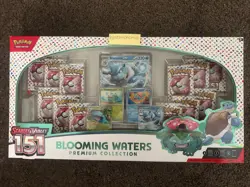 Pokemon TCG Scarlet and Violet 151 Blooming Waters Premium Collection Sealed - Image 1